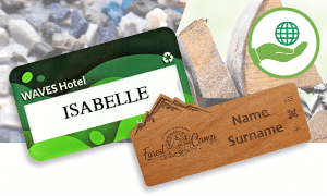 Placas identificativas ecológicas