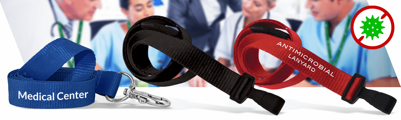 Lanyards antimicrobianos