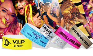 Pulseras para fiestas y eventos pequeños