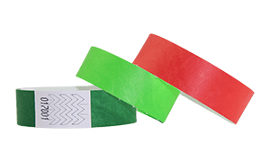 Pulseras de Tyvek 19 mm