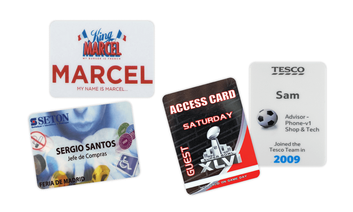 Acreditaciones Event, 55 mm X 75 mm (PVC)