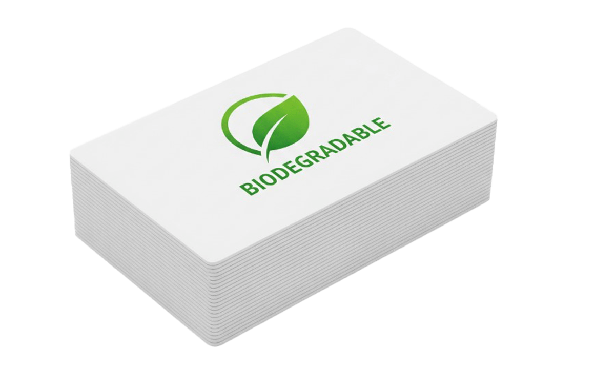 Tarjetas Biológicas blancas