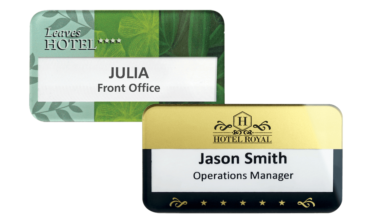 Identificadores reutilizables Selfit PRO DoubleLine, 70 X 40 mm