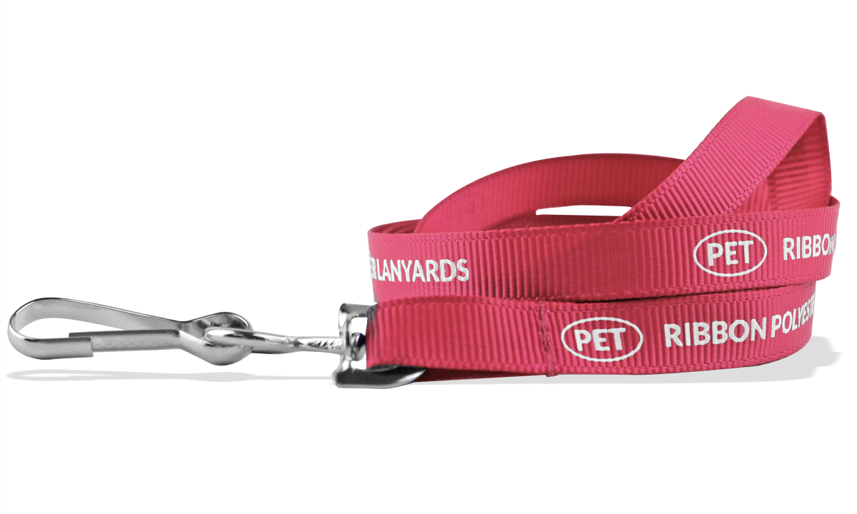 Lanyards personalizados económicos de 10 mm para eventos - 1 color de impresión