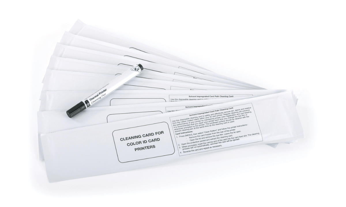 Kit de limpieza Magicard 300/600/E+ (10 tarjetas de limpieza, 1 marcador)