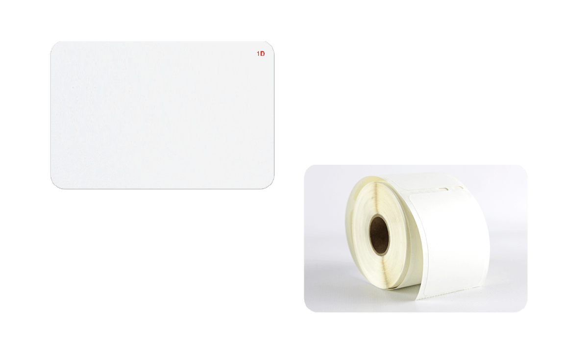 Identificaciones TEMPBadges térmicas de 2 piezas con clip – Solo parte Delantera