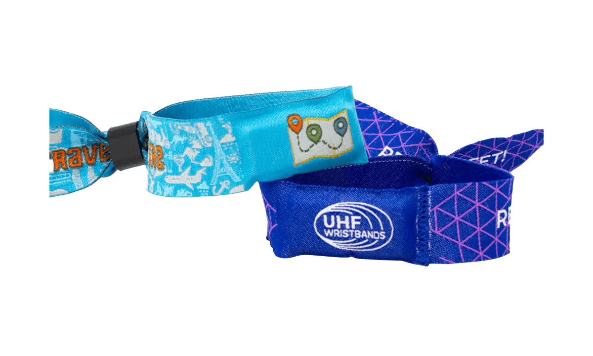 Pulsera UHF tejida