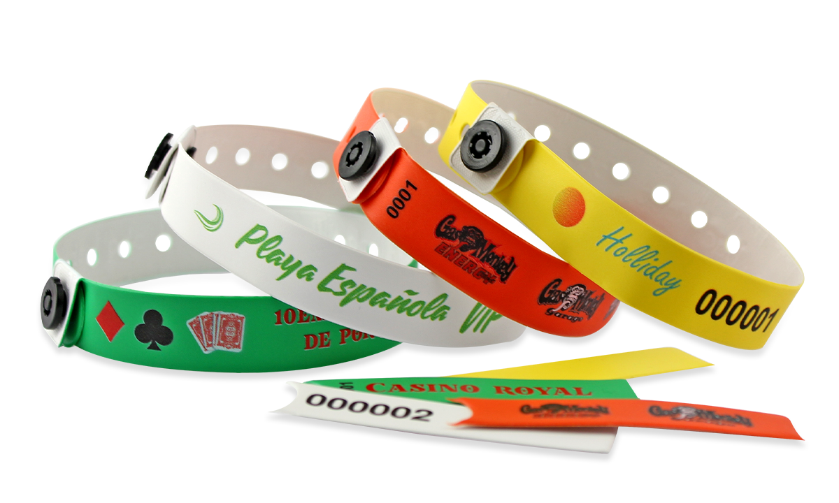 Pulseras de vinilo 13 mm, impresión digital de calidad fotográfica