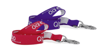 Lanyards bordados 15 mm - personalizados con 1 color