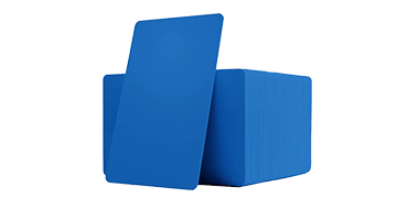 Tarjetas de PVC azules sin impresión - Mic 760