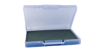 Estuche de transporte con organizador de tarjetas