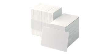 Tarjetas de PVC blancas - 250 micras