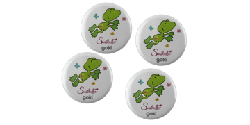 Chapas 32 mm, redondas