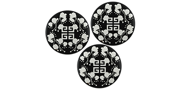 Chapas 38 mm, redondas