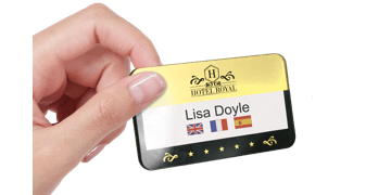 Identificadores reutilizables Selfit® PRO DoubleLine, 70 X 40 mm