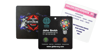 Acreditaciones Event, 95 mm X 98 mm (PVC)