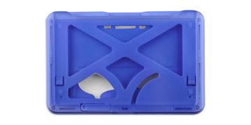 Porta tarjeta rígido horizontal B-Holder para tres tarjetas con palancas de extracción