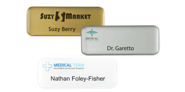 Identificadores Impress Premium, 65 x 25 mm