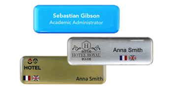 Identificadores Impress Premium, 75 x 25 mm