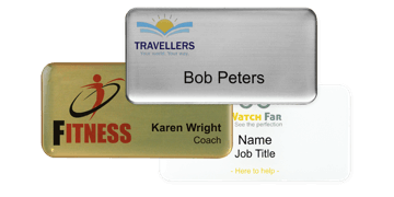 Identificadores Impress Premium, 75 x 38 mm
