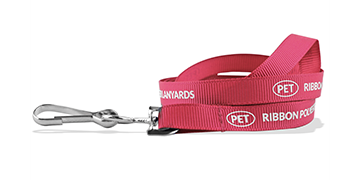 Lanyards personalizados económicos de 10 mm para eventos - 1 color de impresión