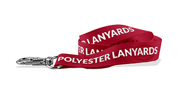 Lanyards personalizados económicos de 15 mm para eventos - 1 color de impresión