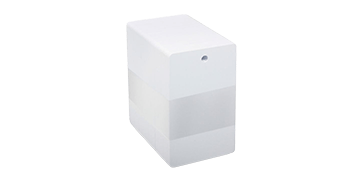 Tarjetas PVC blancas con agujero pre-perforado en formato vertical