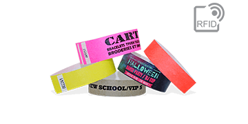 Pulseras RFID de Tyvek