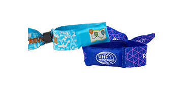 Pulsera UHF tejida