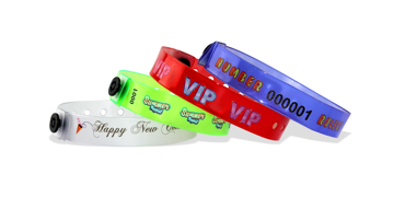 Pulseras de vinilo translúcido 13 mm, impresión digital de calidad fotográfica