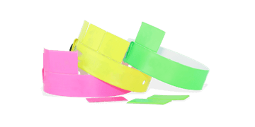 Pulseras de vinilo 19 mm con 3 lengüetas