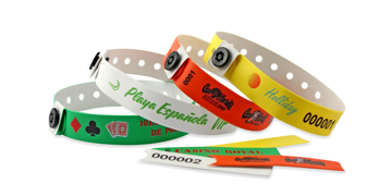 Pulseras de vinilo 13 mm, impresión digital de calidad fotográfica
