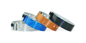 Pulseras holográficas 19 mm "Liquid Glitter"