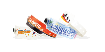 Pulseras de plástico 25 mm Grande, impresión digital de calidad fotográfica