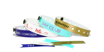 Pulseras de plástico 13 mm con impresión