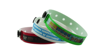 Pulseras de plástico 13 mm con impresión
