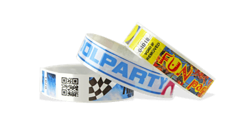 Pulseras con códigos de barras e impresión digital NPS 19 mm (acabado mate)