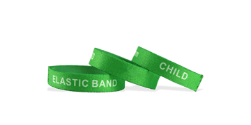 Pulseras elásticas personalizadas, tamaño pequeño