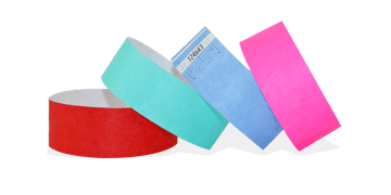 Pulseras de Tyvek 25 mm