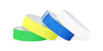 Pulseras de Tyvek 19 mm